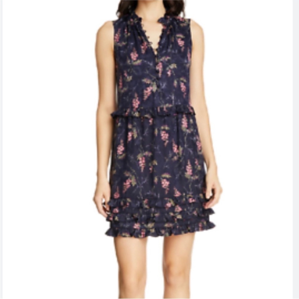 Rebecca Taylor Ivie Silk Floral Dress 👗